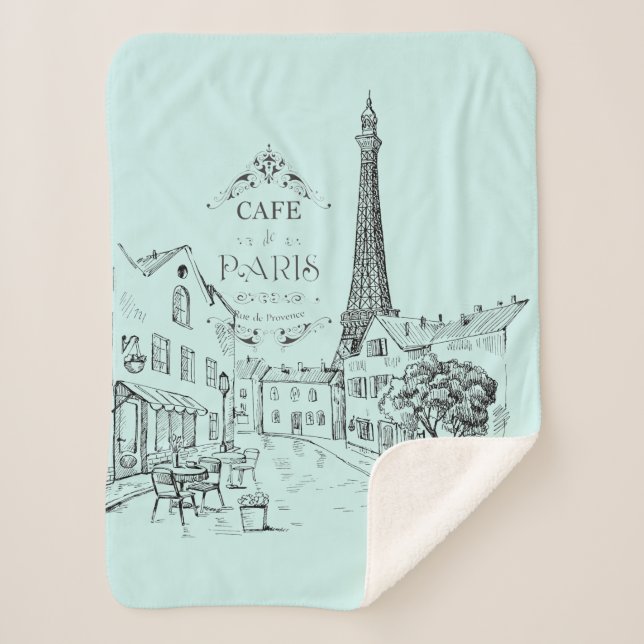 manta café París Sherpa (Anverso)