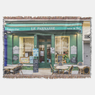 Manta Cafés franceses: La acogedora escena de Versalles.