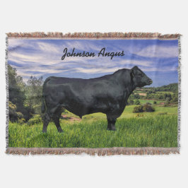 Manta Cajero de amarre negro personalizado