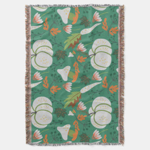 Manta Calabaza en forma de zanahorias y champiñones sin 