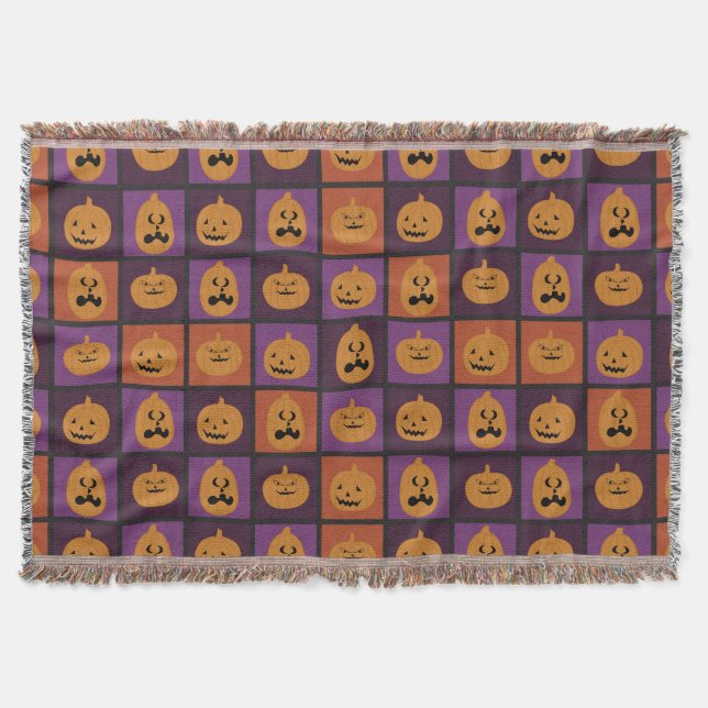 Manta Calabazas de Halloween (Anverso)