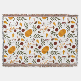 Manta Calabazas, granadas y pieles