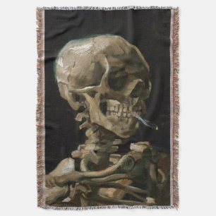 Manta Calavera con arte Vicente van Gogh