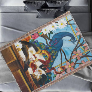 Manta Calico Cat Dragon Red