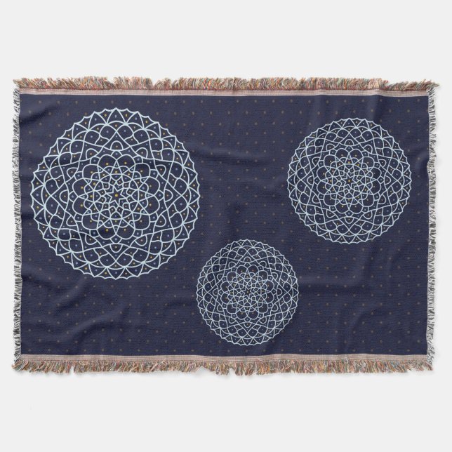 Manta Cama de lanchas nocturnas celestes (Anverso)