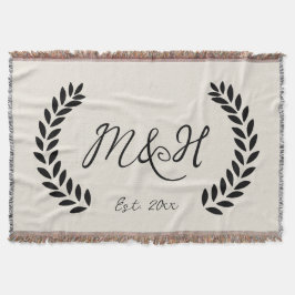 Manta Cama de lanzamiento personalizada, regalo de anive