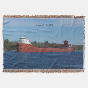 Manta Cama tejida por Kaye E. Barker