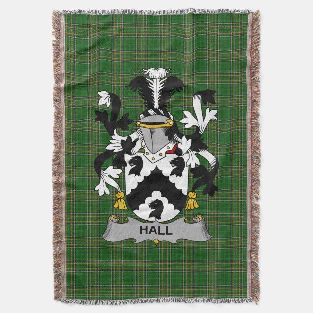 Manta Cámara irlandesa o MacHall Escudo de armas de la f (Frente vertical)