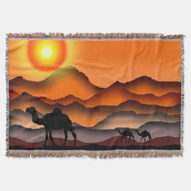 Manta Camellos - (Anverso)