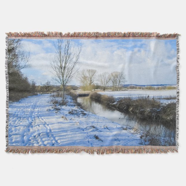 Manta Caminata de invierno en inglés Riverside - Persona (Anverso)