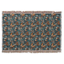 Camo de Mariposa Decoración Interior Arte Faux Fur