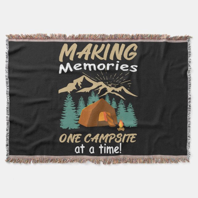 Manta CAMPING Haciendo Recuerdos (Anverso)