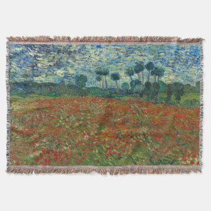 Manta Campo de amapola por Vincent Van Gogh