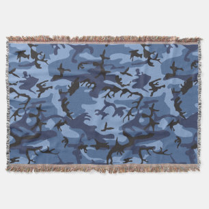 Manta Camuflaje azul de la marina, ejército, ejército