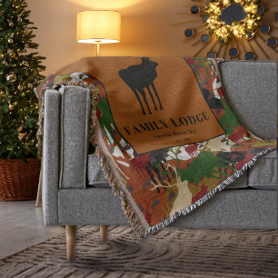 Manta Camuflaje Negro Marrón Verde Personalizado