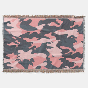 Manta Camuflaje rosado: patrón de cosecha clásico