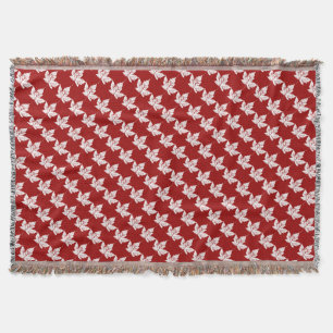 Manta Canada Blanket Canada Maple Leaf Souvenir Throw