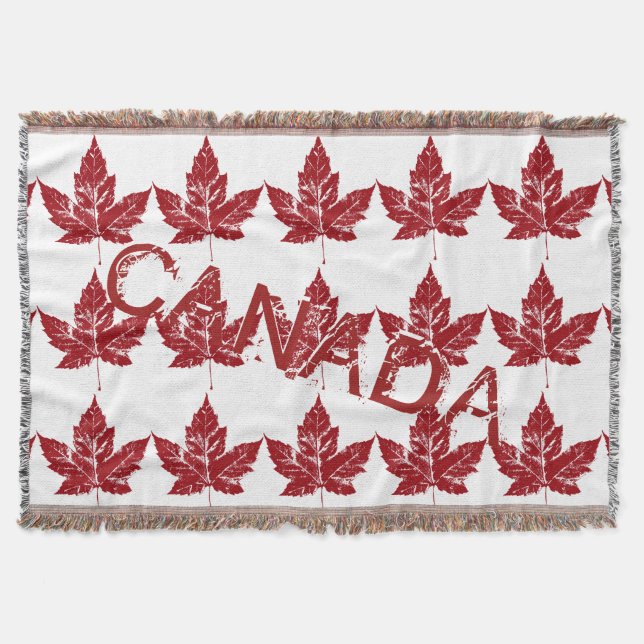 Manta Canada Blanket Guay Canada Souvenir Throw Blanket (Anverso)