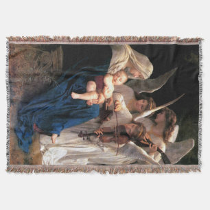 Manta Canción de los ángeles Virgen María y Niño Jes