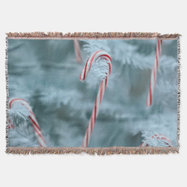 Manta Candy Cane en el árbol (Anverso)