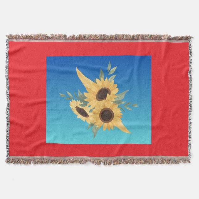 Manta Cañeta de lanzamiento de girasol (Anverso)