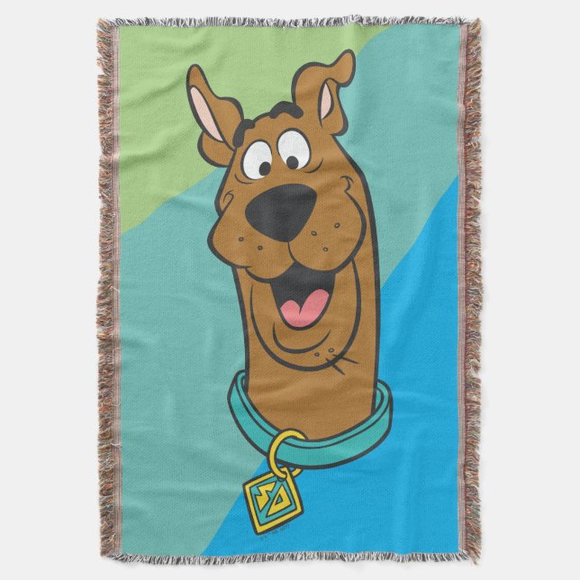 Manta Cara sonriente Scooby-Doo (Frente vertical)