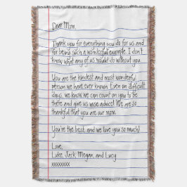 Manta Carta escrita a mano moderna sobre papel en línea 