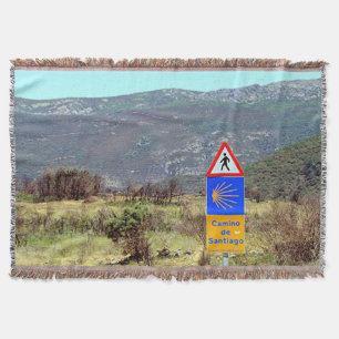 Manta Cartel de El Camino de Santiago de Compostela, Esp