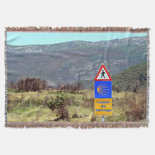 Manta Cartel de El Camino de Santiago de Compostela, Esp (Anverso)