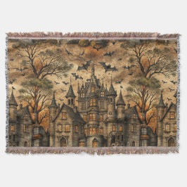 Manta Casa embrujada vintage (2)