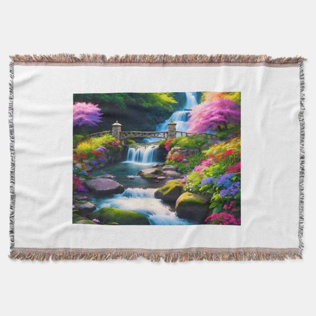 Manta Cascada de primavera 1 (Anverso)