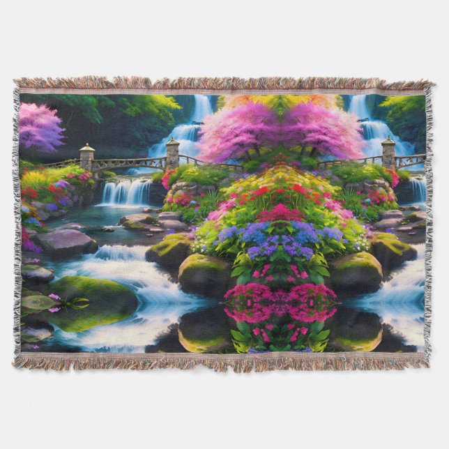 Manta Cascada de primavera 1 (Anverso)