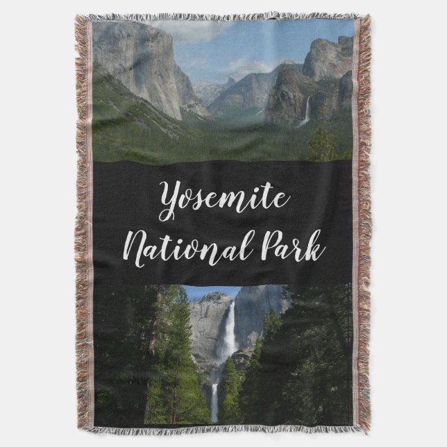 Manta Cascada Yosemite II del Parque Nacional Yosemite (Frente vertical)