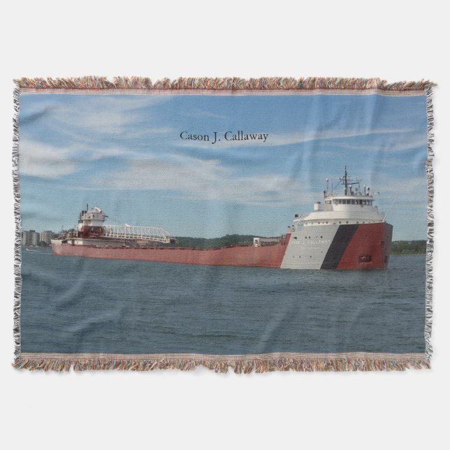 Manta Cason J. Callaway (Anverso)