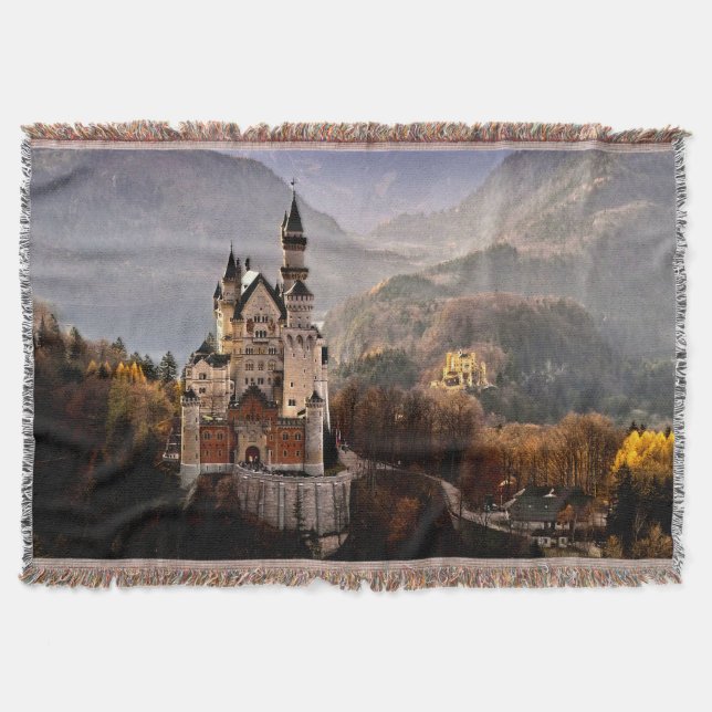 Manta Castillo Neuschwanstein Alemania (Anverso)