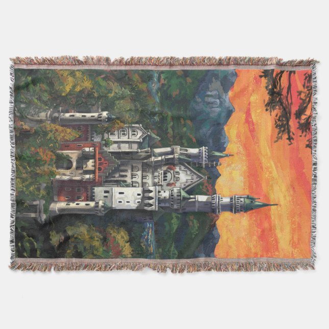 Manta Castillo Schloss Neuschwanstein (Anverso)
