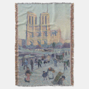 Manta Catedral de Notre Dame de París Pintura clásica de