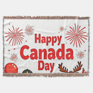 Manta Celebrar la alegría de Canadá
