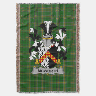 Manta Centro familiar irlandés McWorth o MacWorth Coat o
