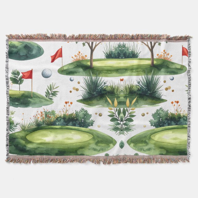 Manta Césped de Golf para Putting (Anverso)