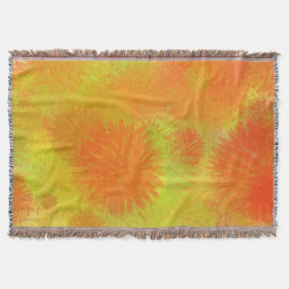 Manta chardon jaune couverture