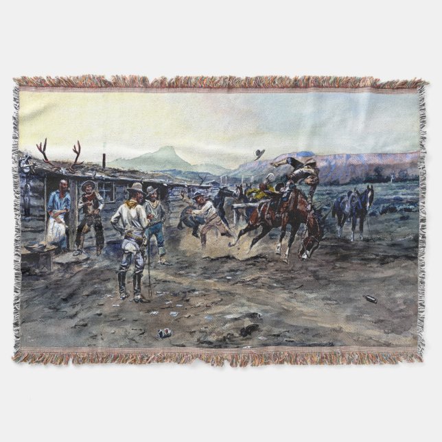 Manta Charles Marion Russell The Tenderfoot 1900 (Anverso)