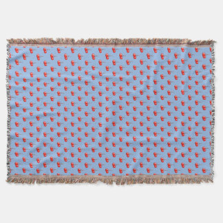 Manta Cherries Throw Blanket