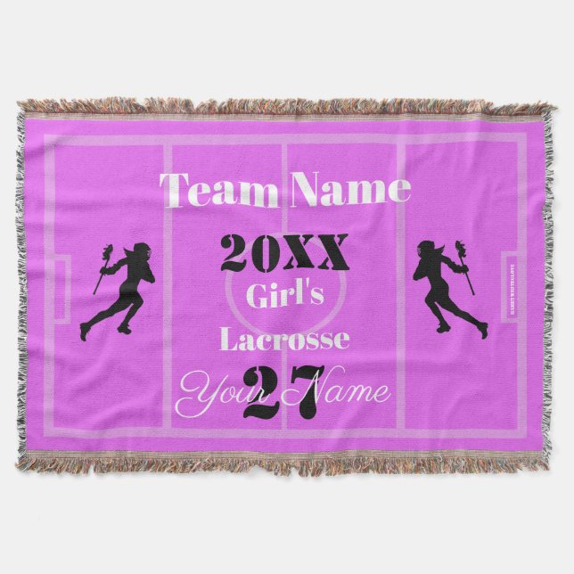 Manta Chicas de HAMbyWG Lacrosse (Anverso)