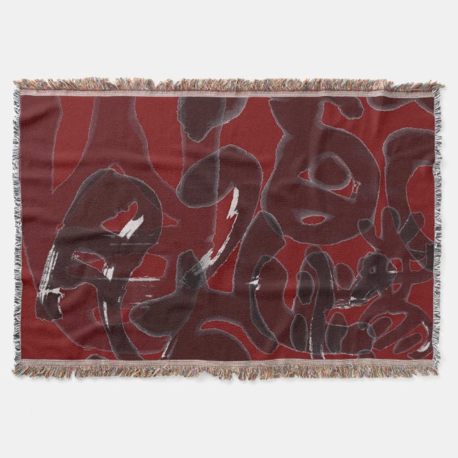 Manta Chinesische Kalligraphie- Dao folgt der Natur 道法自然 (Anverso)