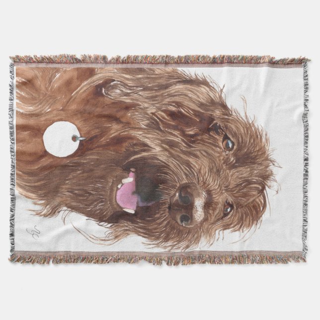 Manta Chocolate Labradoodle (Anverso)