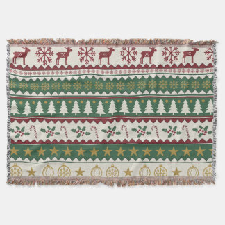 Manta Christmas is cozy and refreshing Throw Blanket