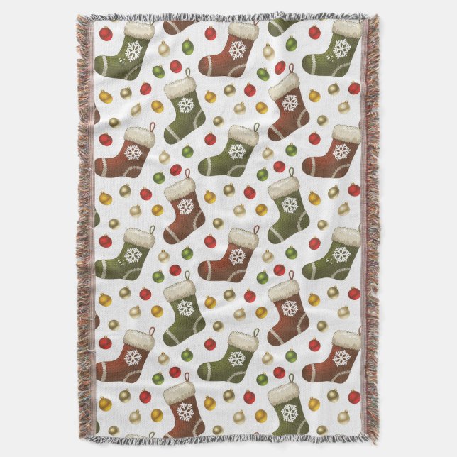 Manta Christmas Wreaths (Frente vertical)