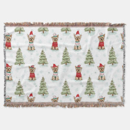 Manta Christmas Yorkies Dog