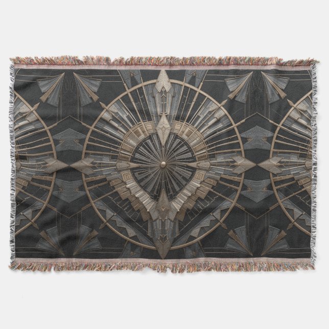 Manta Ciclo decorativo elegante (Anverso)